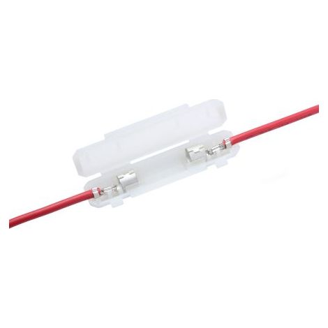 Rs Pro – Porte-fusible en ligne 6.3 x 32mm 15A 500V c.a. / V c.c. – Boîtier thermoplastique – Protection circuits électriques