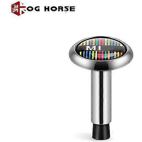 Lot de 2 goupilles décoratives Union Jack pour bouton de verrouillage de porte Mini Cooper S One JCW R50 R53 R55 R56 R57 R58 R59 R60 R61 F60 F55 F56 F57 - Protection de verrouillage de porte - Ivoire (1/5)