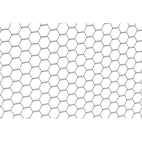 Alberts 614171 Rete Esagonale, Acciaio, 1000 mm / 25 m / 25 mm ampiezza maglie (1/4)