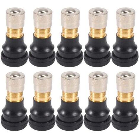 10 piezas de válvulas para llantas tubeless de scooter eléctrico, para M365, accesorios (1/4)