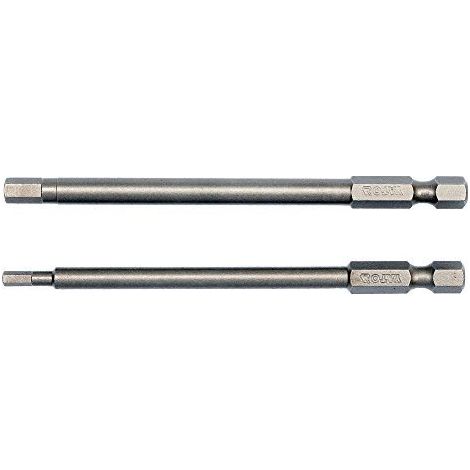 Lange Sicherheits-Innensechskant-Bits 3x100 mm & 5x100 mm, 2-teilig