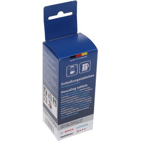 Bosch Pastillas Desincrustantes para Cafetera 6 Pastillas 18g