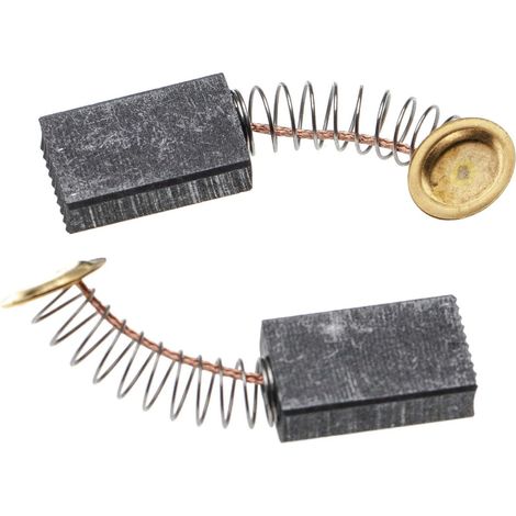 vhbw 2x Kohlebürste 22,8 x 13 x 6,5 mm kompatibel mit Black & Decker 3680 Typ 3 12, QP350 Typ 1 7-1/4 Elektrowerkzeug (1/3)