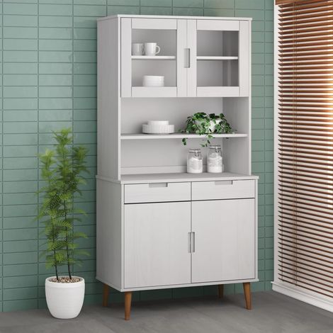 Aparador superior  madera maciza pino  90x35x100 cm