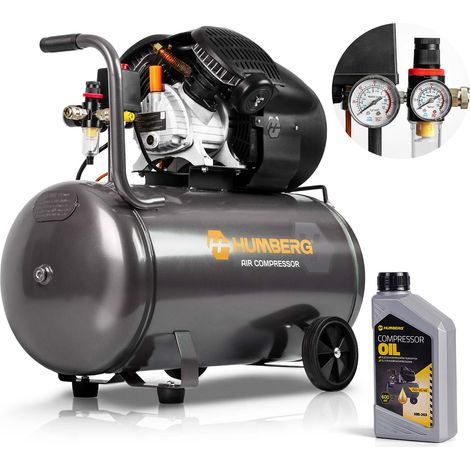 Huile pour compresseur d'air 100 l 8 bar Humberg HM-257 (1/5)