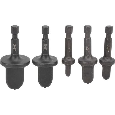 Extenseur de Tubes en Cuivre pour Climatisation – Lot de 5 Pièces en Acier Trempé avec Poignée Hexagonale (1/5)
