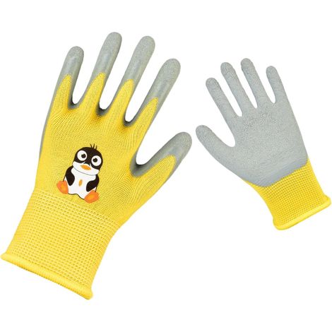 Gants De Jardinage Enfant - Caoutchouc Naturel - Antidérapants - Résistants Aux Piqures Et Aux Épines - Tailles 2XS À M - 1 Paire (1/5)