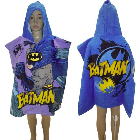 Batman Kinderbadetuch-Poncho-Überzug (1/5)