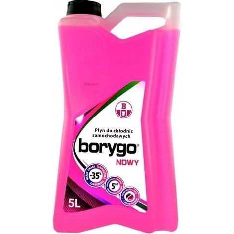 BORYGO KÜHLMITTEL NEU ROT 5L B004