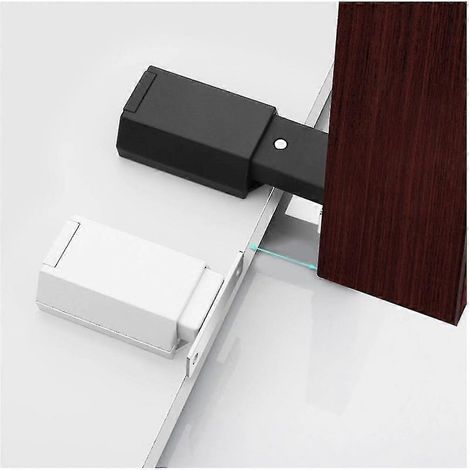 Quincaillerie robuste à ouverture par simple pression pour armoire, 4 pièces, verrou magnétique à pression pour porte, loquets tactiles, camping-car C (1/5)