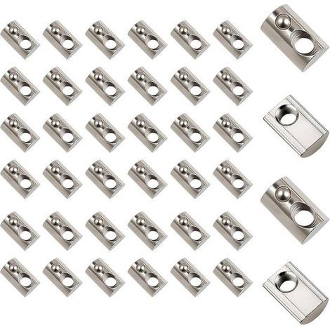 Set aus 12 Z-förmigen Aluminiumhalterungen für Solarpaneele, Befestigungsmaterial für Dächer, Wohnwagen und Boote, mit Muttern und Schrauben, schwarz. (1/5)