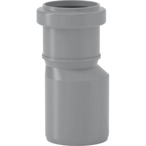 HT-Reduktion DN 75x50 exzentrisch, mit vormontiertem Dichtring