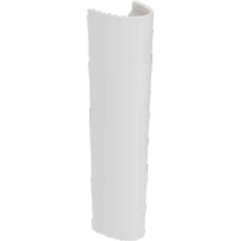 Colonne lavabo NOE - En porcelaine vitrifiée - Coloris: blanc
