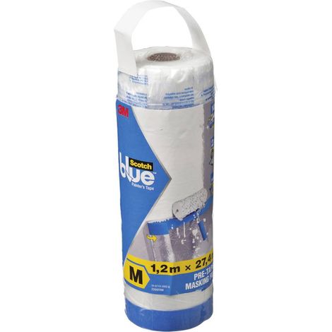 Film de masquage ScotchBlue™ Scotch PT2093EL-48 bleu (transparent) (L x l) 27.4 m x 1.2 m 1 pc(s) (1/2)