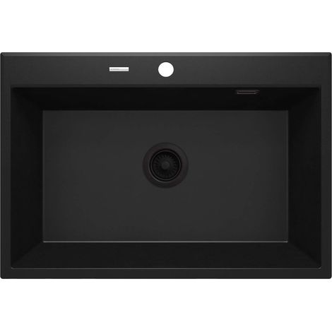 Fregadero DEANTE Eridan (ZQEN103) granito, 1 cámara 70x52 cm (1/4)