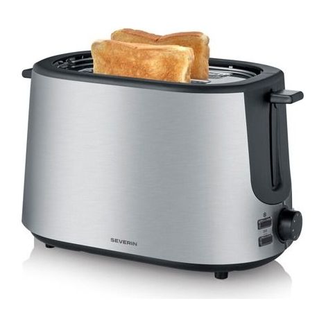 Tostapane - SEVERIN - AT9371 - Inox spazzolato-nero - 1000 W - 2 fessure, 7 livelli (1/5)
