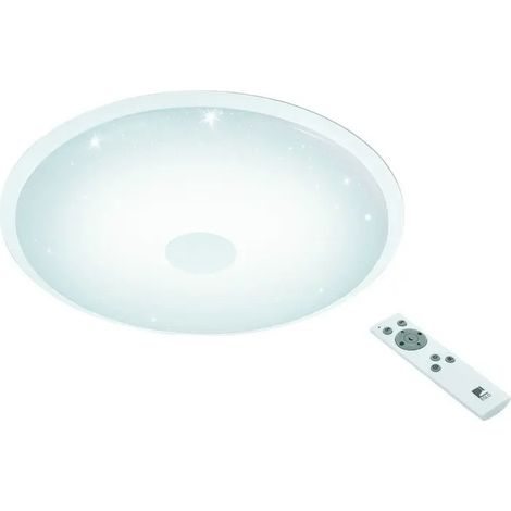Plafoniera LED EGLO Moroleon Ø57 cm con telecomando e effetto cielo stellato