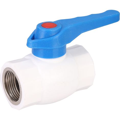 Raccord de vanne à bille en plastique PPR à filetage femelle G3/4 po. raccords de tuyauterie d'eau (1/4)