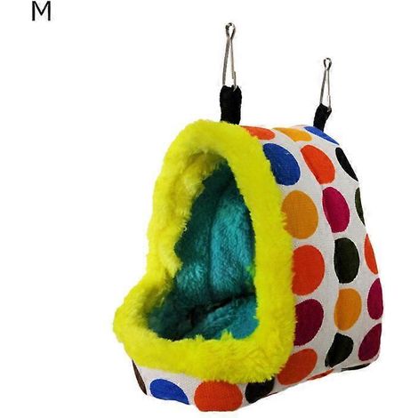 Voici une proposition de titre produit en français (caractères ≤ 190) :

Nid douillet chaud oiseau, hamac suspendu pour perroquet, petite maison d'hiver pour rongeurs, tente cocon confortable pour ani