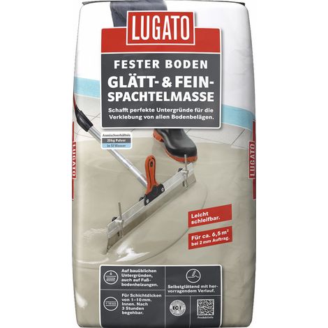 Fester Boden Glätt-& Fein- Spachtelmasse, 20 kg