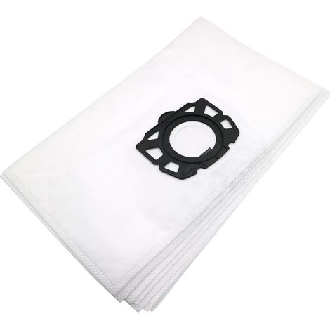 YanBan Lot de 6 sacs filtrants de rechange pour Karcher MV4 MV5 MV6 WD4 WD5 WD6, compatible avec Karcher WD4000 à WD5999 (1/4)