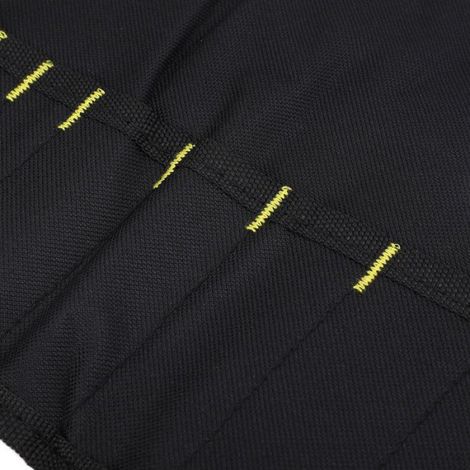 Sac À Couteaux - 20 Emplacements - Pour Chef Professionnel Et Amateur - Noir - Dimensions 57 X 35 5 Cm - Toile Résistante (1/5)