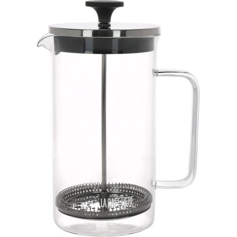 La Cafetière Cafetera Prensa Francesa Todo Vidrio Cafetière, 8 Tazas