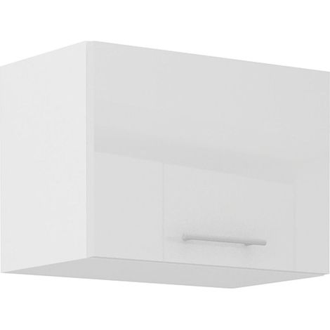 Küche Hängeschrank 50 Lara Weiß Hochglanz Küchenzeile Küchenblock (1/5)
