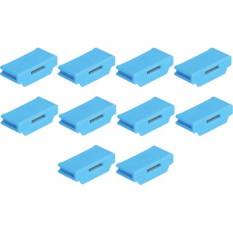 20948 DeLock Lot de 10 bloqueurs de Port pour USB Type-A Femelle - Lot de 10 bloqueurs de Port pour HDMI Femelle