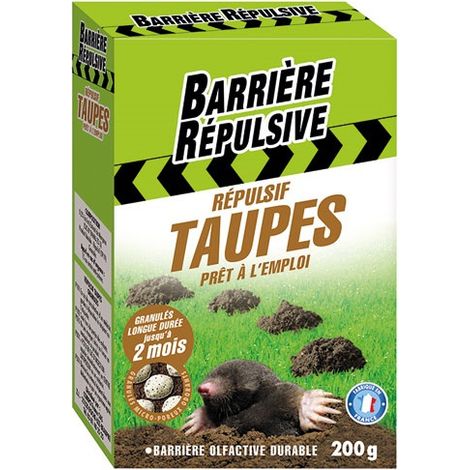 REPULSIF TAUPES GRANULES PAE 200G BARRIERE REPULSIVE. - REPTAUP200N