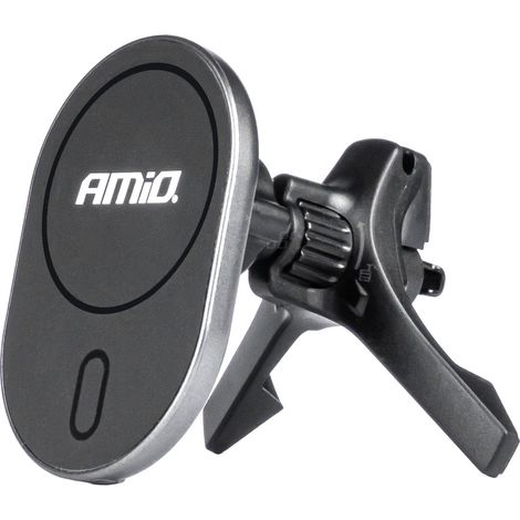 Supporto per telefono da auto con caricatore wireless per griglia My Mag 15W amio-03770 (1/5)
