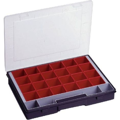 ALLIT 457203 BOÎTES DE RANGEMENT AVEC 25 COMPARTIMENTS, MULTICOLORE (1/2)