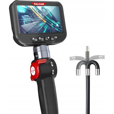 Endoskop-Inspektionskamera Ralcam H406B Endoskop 6,2 mm HD 4,3" LCD IP67