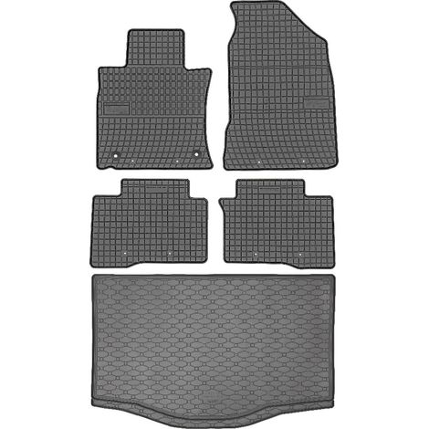 SET SsangYong Tivoli Crossover dal 2015 - tappetini in gomma per auto + tappetino per bagagliaio