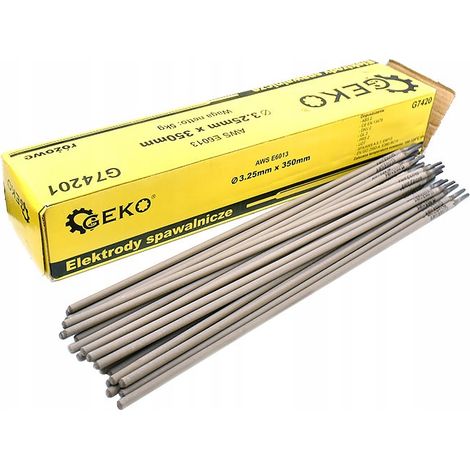 Electrodos de soldadura geko e6013 3,25 mm 5,2 kg (1/3)