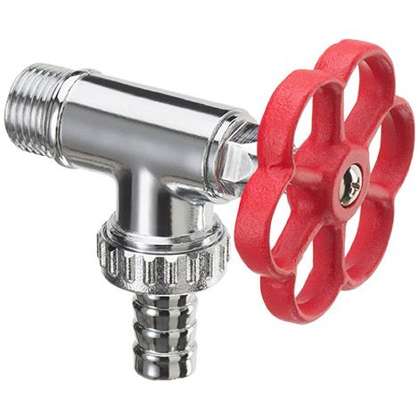Rubinetto Laterale per Fontana da Giardino Stile Idrante Belfer RUB/014 Rosso