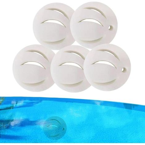 Lot de 5 éponges absorbantes d'huile pour piscine - Filtre de piscine - Boule éponge absorbant l'huile pour piscines, baignoires, spas (1/5)