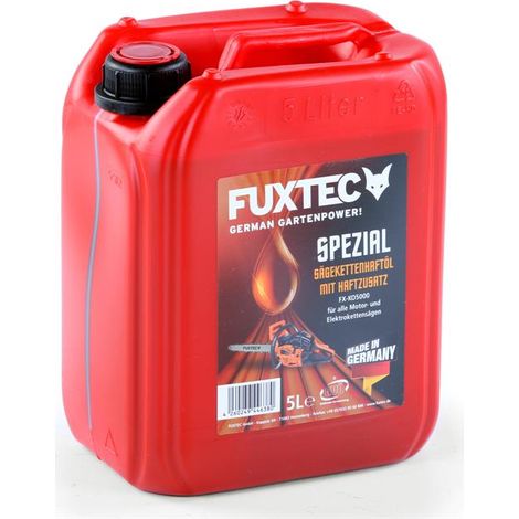 FUXTEC original Kettenöl 5 Liter Sägekettenhaftöl mit Haftzusatz - MADE IN GERMANY - FX-KO5000 (1/2)