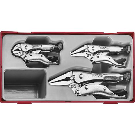 Jeu de pinces grip TTX-2 tray 3 pièces Teng Tools TTZVG03 (1/2)