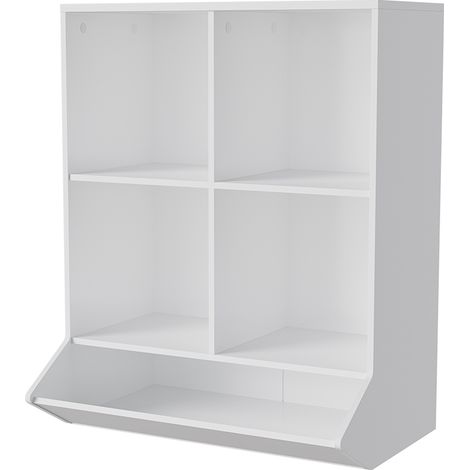 Kinderregal Conny, Weiß, 65.5 x 82.5 cm, Vicco