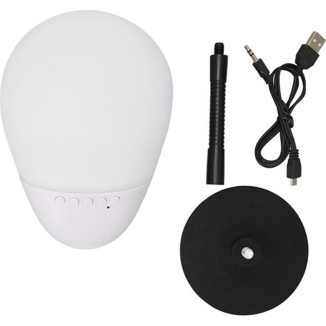 Haut-parleur LED Bluetooth 5W à réduction de bruit avec base ventouse pour maison et bureau (1/5)