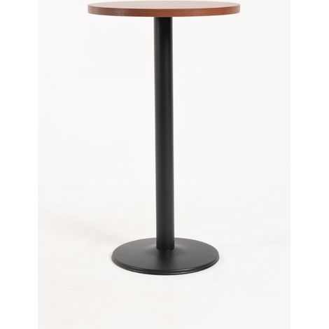 Mesas - Mesa Kuat Alta Redonda 60 cm - Negro (1/5)