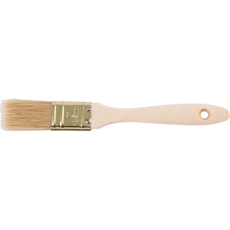 Pinsel Strend Pro JA019, yellow, 1", Malpinsel, flach, Holzgriff
