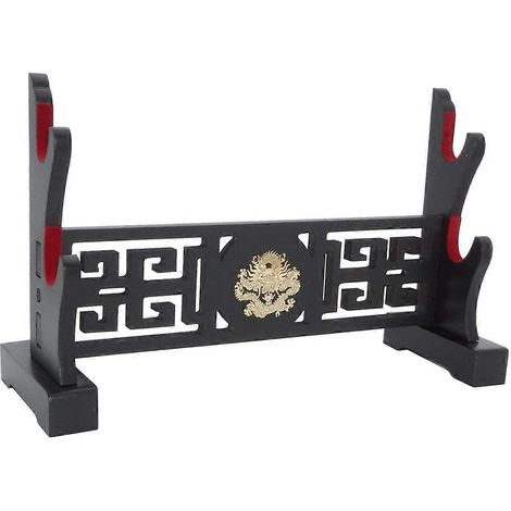 Support rembourré en velours pour épée, idéal pour Katana Genji, sabre de templier japonais - Dragon