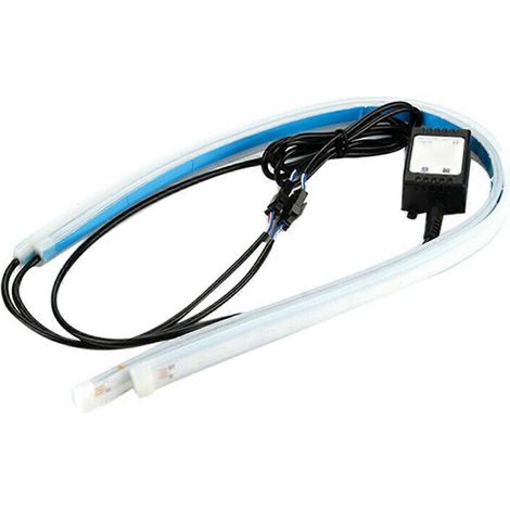bandas de LED RGB luminosos con 60 cm de aplicación contrastante, luz, luminosidades, parada, látex y luces. (1/5)