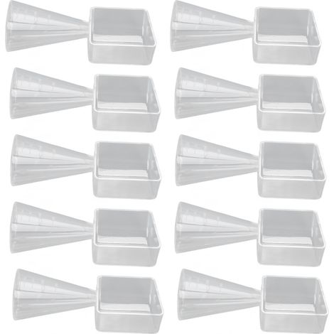 10 Pièces Cuillère à Mesurer pour Masques DIY avec Graduations Précises - Accessoire de Fabrication de Masque Multifonction (1/5)