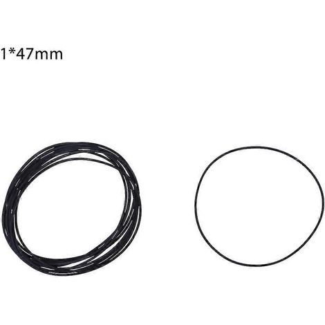 Ersatzgummiriemen für riemengetriebene Plattenspieler – 47 mm, halbierbar