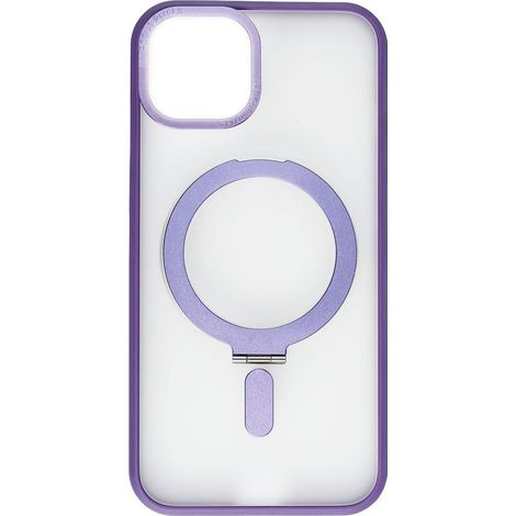Handyhülle mit magnetischem Drehring, weiche Schutzhülle für Magsafe, lila, für Damen und Herren, für iPhone 14 (1/5)