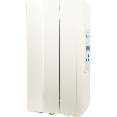 Radiateur électrique à inertie fluide 330W FARHO Eco Green 03 Eléments Blanc Programmable Basse Consommation Garantie 20 ans (1/5)