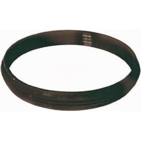 10PZ GUARNIZIONE SILICONICA PER TUBI STUFE A PELLET Col. Nero Ï cm. 8 (1/2)